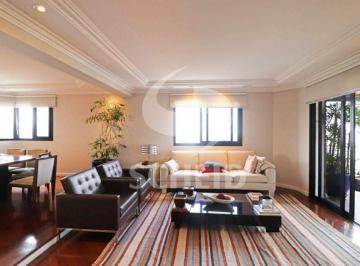 Apartamento · 310m² · 4 Quartos · 5 Vagas · Apartamento reformado de alto padrão à venda em Alto de Pinheiros com 4 suítes e 5 vagas livres.