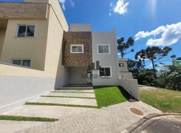 f09f70c6439f3063cfab79a5eeff48b5192bb0d4 · Sobrado com 4 dormitórios à venda, 117 m² por R$ 599.000,00 - Abranches - Curitiba/PR