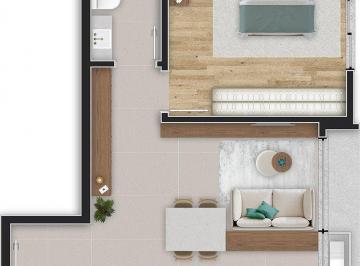 07 · Apartamento de 1 quarto com 39m² e 1 vaga de garagem no Centro