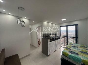 Apartamento · 45m² · 2 Quartos · 1 Vaga · Apartamento de 45m², 2 dormitórios, sacada, vaga de garagem, andar alto.