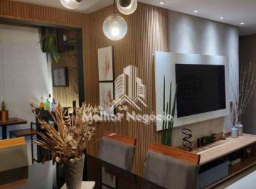 Apartamento · 57m² · 2 Quartos · 1 Vaga · Apartamento à Venda com 02 dormitórios e suíte, Mansões Santo Antônio ( Condomínio Reservatto), Camp