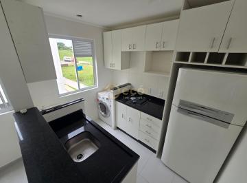 Cozinha · APARTAMENTO SEMI MOBILIADO NO RESIDENCIAL CALIFÓRNIA - CAMPO LARGO/PR