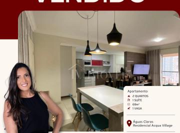 Apartamento de 2 quartos, Águas Claras · Residencial Acqua Village - Avenida das Araucárias
