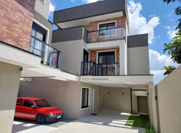 65200d73ec8443f4b3fba958c391ba5e73e5654c · Sobrado com 3 dormitórios e 01 Suíte à venda, com 146m² - Novo Mundo - Curitiba/PR