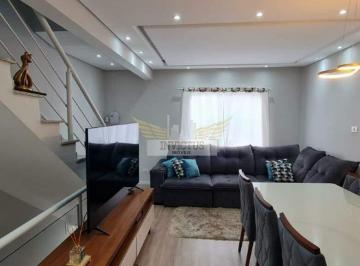 Casa · 123m² · 2 Quartos · 2 Vagas · Sobrado com 2 Suítes para Comprar, 122m² - Parque Novo Oratório, Santo André/SP.