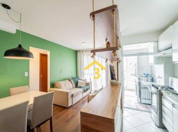 Sala · Apartamento com 3 dormitórios à venda, 60 m² por R$ 400.000,00 - Granja Viana - Cotia/SP