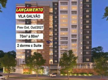 83d88bef0cb5fa499c6dbb200d4ae9e517aa4cea · Lançamento VILA GALVÃO, Apartamentos de 70m² a 80m²sendo 2 dormitório, 1 suíte, Varanda e Vaga de Ga