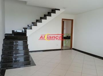Casa · 95m² · 3 Quartos · 2 Vagas · SOBRADO PARA ALUGAR COM 03 QUARTOS, 02 VAGAS, 95M², COCAIA - GUARULHOS/SP