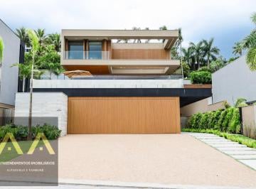 Casa · 950m² · 5 Quartos · 6 Vagas · ALPHAVILLE TAMBORE 2 CASA RECÉM CONSTRUIDA, 5 SUÍTES, MOBILIADA, COMPLETA