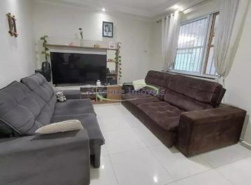 Foto 01 · Casa sobreposta baixa para venda com 2 suítes e 2 vagas na Aparecida em Santos / SP