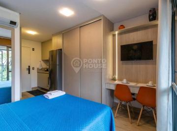 Apartamento · 24m² · 1 Quarto · Flat para locação no Campo Belo de 24m², 1 dormitório e 1 banheiro