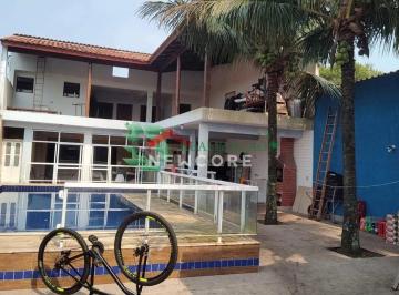 Casa · 270m² · 6 Quartos · 15 Vagas · Sobrado em Rua Mambá - Nova Itanhaém (Praia) - Itanhaém/SP