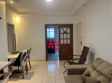 1467728a465312aed179742c2c6288f4e9fadf14 · Apartamento com 2 dormitórios para alugar, 124 m² por R$ 4.200,02/mês - Boqueirão - Santos/SP