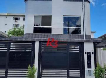 d7667afce9b7f38179328bf1805f49d6bcd42cc3 · Casa com 3 dormitórios à venda, 155 m² por R$ 1.200.000,00 - Embaré - Santos/SP