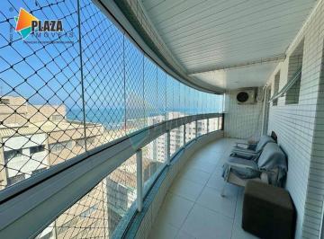 Apartamento · 136m² · 3 Quartos · 2 Vagas · Apartamento com 3 dormitórios para alugar, 136 m² por R$ 7.500,00/mês - Aviação - Praia Grande/SP