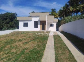 f207a8a950bda9cf4f8a51438771b74016e9e950 · Casa com 3 dormitórios à venda, 92 m² por R$ 400.000,00 - Bambuí - Maricá/RJ