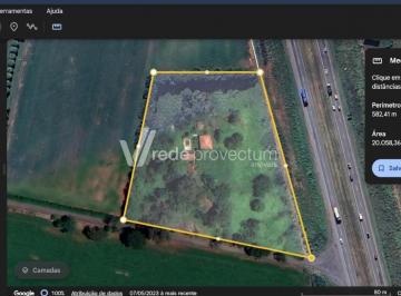 0 · Vende-se área com 20.049,00 m² às margens da Rodovia Campinas-Mogi Mirim.