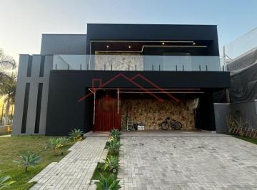 Foto 01 · - Casa térrea com 460 m² - Condomínio Alphaville IV -  05 suítes
