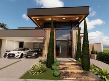 Foto 01 · Casa térrea no Condomínio Residencial Mont Blanc, com 3 suítes em terreno de 480m²