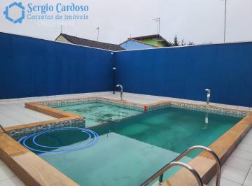 Casa · 130m² · 3 Quartos · 4 Vagas · CASA NOVA 400M DO MAR! 3 SUITES COM PISCINA ITANHAÉM SP