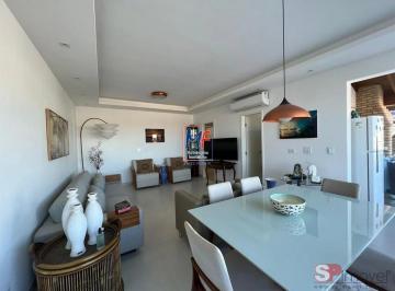 Apartamento · 169m² · 3 Quartos · Excelente apto cobertura em Ubatuba, 169 m² a.u., 3 dormitórios (3 suítes), sala, cozinha, escritóri