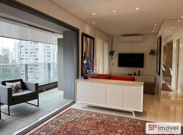 Apartamento · 81m² · 1 Quarto · Excelente apto no Brooklin Paulista, com 81m² a.u., 1 dormitório (1 suíte), sala, cozinha, home offi