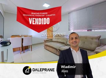 Apartamento de 2 quartos, Riacho Fundo · 2 QUARTOS, MOBILIADO, CONDOMÍNIO FECHADO - RIACHO FUNDO II