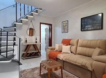 Casa · 123m² · 2 Quartos · 1 Vaga · Sobrado com 2 dormitórios, 123 m² - Vila Bastos - Santo André/SP