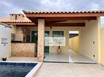 4adfb9ea763e5792d37c5aa26b4c3b98a62e50f8 · Casa com 3 dormitórios à venda, 92 m² por R$ 550.000,00 - Parque D'Aville Residencial - Peruíbe/SP