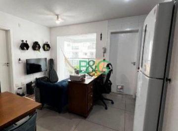 23d85759e229f82a0a58c4bfa61c218544cca7ac · Apartamento com 1 dormitório à venda, 40 m² por R$ 374.000 - Brás - São Paulo/SP