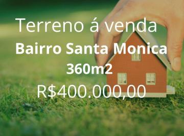 Terreno · 360m² · Terreno à venda, bairro Santa Mônica - Uberlândia/MG
