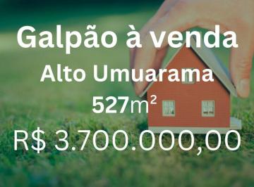 Comercial · 527m² · 5 Vagas · Galpão à venda no Bairro Alto Umuarama - Uberlândia/MG
