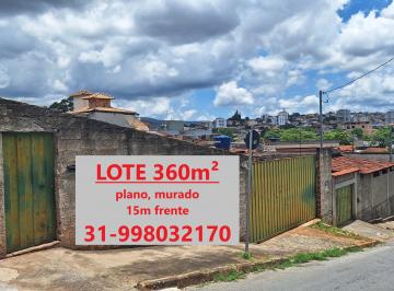 Terreno , Belo Horizonte · Lote/Terreno 360m2, plano, murado, Milionários (Barreiro) - Belo Horizonte - MG