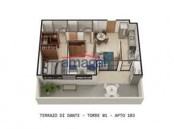 Apartamento · 18m² · 2 Quartos · Terrazo Di Dante - São José dos Campos