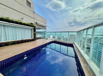 Apartamento · 275m² · 3 Quartos · 4 Vagas · Cobertura à venda no Boqueirão em Santos.