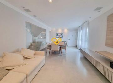 Sala · Cobertura Duplex 3 Quartos para Locação em Santos - Sp