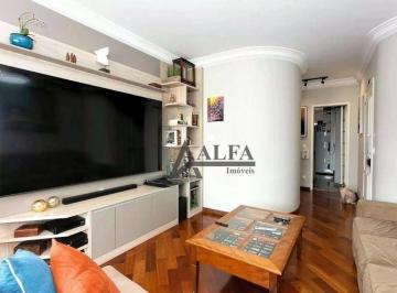 Sala de Estar · ** Edifício Estoril - PORTEIRA FECHADA - Lindo apartamento em andar alto no Altos do Tatuapé **