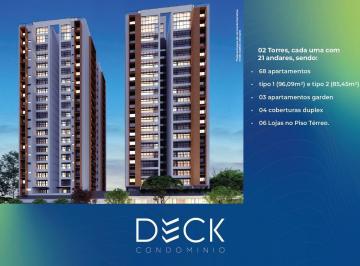 Apartamento · 85m² · 3 Quartos · 2 Vagas · DECK CONDOMÍNIO - Uma conexão urbana!