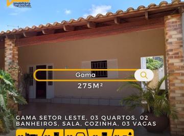 Casa de 3 quartos, Gama · Excelente casa na quadra 22 Setor Leste