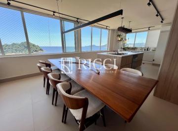 Foto 01 · Imperdível oportunidade: Apartamento vista mar à venda em Santos-SP, 3 quartos, 2 suítes, 3 salas, 5