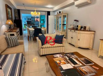 2f3f479fc355af939d89f17804f5529ebac3e533 · Apartamento para alugar, 232 m² por R$ 29.000,02/mês - Aparecida - Santos/SP