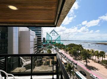 Apartamento · 424m² · 4 Quartos · 5 Vagas · Cobertura Duplex Beira-Mar com 4 Suítes, Piscina, 424m², 5 Vagas na Praia de Ponta Verde - Maceió Al