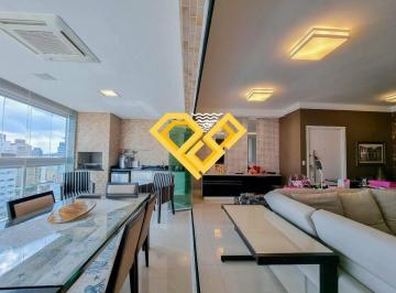 VARANDA · Apartamento Alto Padrão Mobiliado com Vista Mar no Gonzaga – Santos/SP