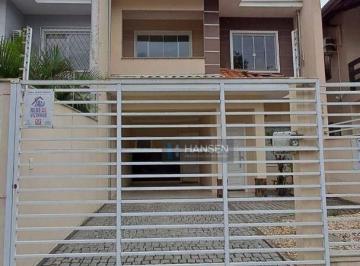 ac8d25890f8d88c4e003c21a3a8da97b54e787e9 · Sobrado com 1 suíte + 2  dormitórios à venda, 132 m² por R$ 670.000 - Floresta - Joinville/SC