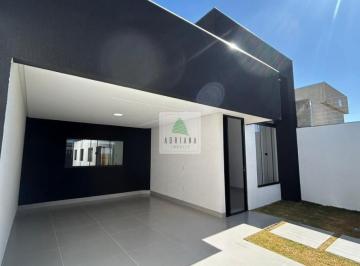 Casa · Casa Nova Acabamento Refinado 3 quartos sendo 1 Suíte Área de Lazer com Piscina Integrada Espaço Go