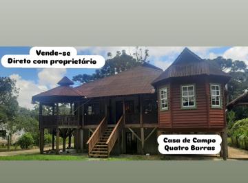 Rural de 4 quartos, Quatro Barras · CHACARA COM CASA DE CAMPO PX. A CURITIBA
