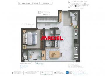 Apartamento · 50m² · 1 Quarto · 1 Vaga · Apartamento Kingdow Tower Colinas Apartamento Kingdow Tower Colinas