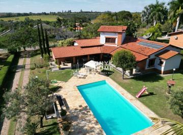 Casa · 582m² · 6 Quartos · 10 Vagas · Casa de Condomínio com 6 suítes e Piscina à Venda No Village Haras São Luiz II - Salto/SP