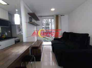Apartamento · 55m² · 2 Quartos · 1 Vaga · Apartamento com 2 dormitórios, banheiro, vaga - Vila Augusta - Guarulhos