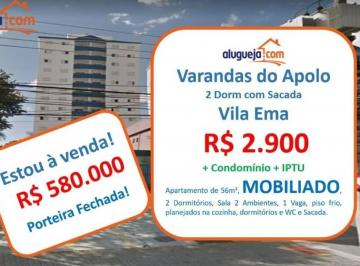 c555a1ffc5f58605d69e7c28c7f585928295c22a · Apartamento com 2 dormitórios, 54 m² - venda por R$ 580.000,00 ou aluguel por R$ 3.665,00/mês - Jard